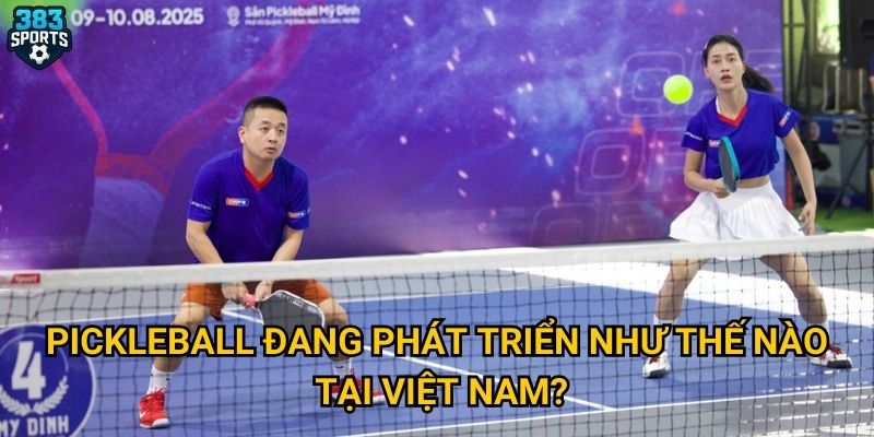 Pickleball đang phát triển như thế nào tại Việt Nam?